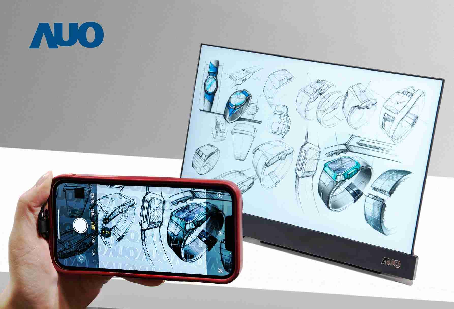 2121非凡16吋防窥显示器，，，，采用人眼无法察觉、、、相机拍摄时才显现的隐藏式水印技术，，，，未来可结合AI镜头侦测周围环境，，实时开启或关闭水印，，大幅提升在公共场域使用显示器的安全性